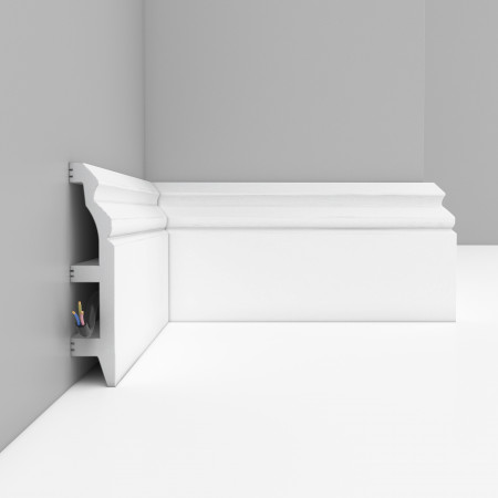 DM | БЕЛЫЙ МАТОВЫЙ | DECOMASTER D232-115ДМ (100*22*2400мм)