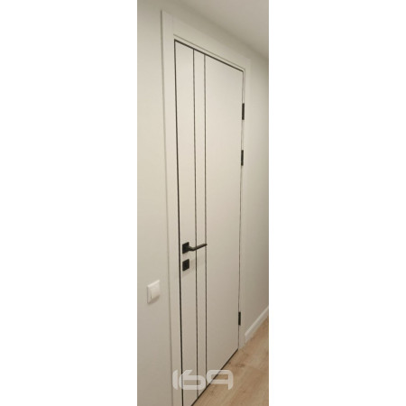 Порта-58 4AВ черная кромка с 4-х сторон /Shellac White/ EVEREST Порта-58 4AВ черная кромка с 4-х сторон /Shellac White/ EVEREST