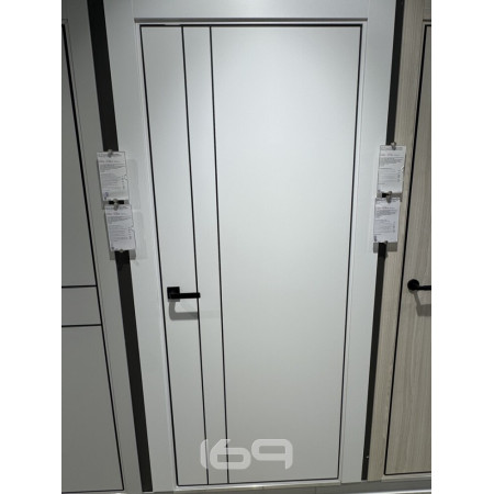 Порта-58 4AВ черная кромка с 4-х сторон /Shellac White/ EVEREST Порта-58 4AВ черная кромка с 4-х сторон /Shellac White/ EVEREST