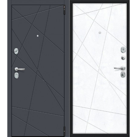 Porta R 3 15/15 Graphite Art / Super White / Лунный камень