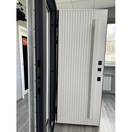 СИНАЙ ТЕРМО / муар рал 7024 / аляска / Line Door