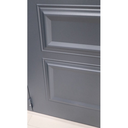 Классик ТЕРМО / муар рал 7024 / аляска / Line Door