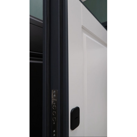 Классик ТЕРМО / муар рал 7024 / аляска / Line Door