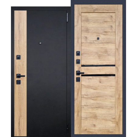 Модерн 1 | лофт черный | дуб болтон лакобель | CordonDoor