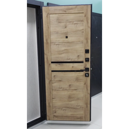 Модерн 1 | лофт черный | дуб болтон лакобель | CordonDoor