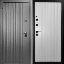 ЭКСТРА УЛЬТРА / ПВХ черный кварц / ПВХ Белый / Line Door