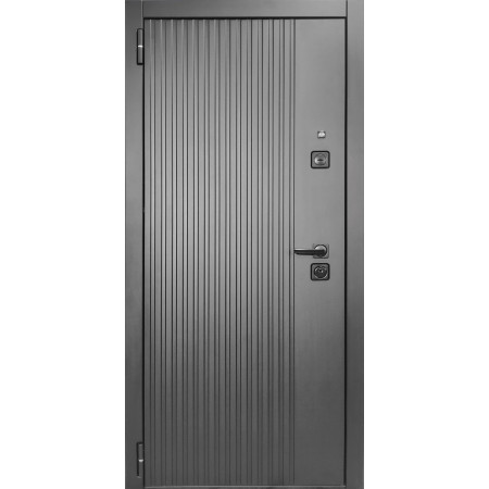 ЭКСТРА УЛЬТРА / ПВХ черный кварц / ПВХ Белый / Line Door
