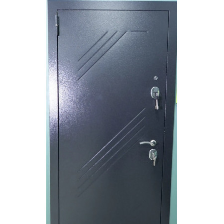 Мега Зеркало  / Черный букле / Роял Вуд белый / Line Door