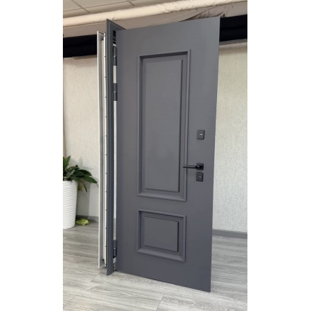 Непал ТЕРМО / муар рал 7024 / аляска / Line Door
