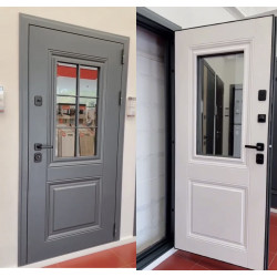 Диамант 2 ТЕРМО | Муар серый 7016 | Line Door Диамант 2 ТЕРМО | Муар серый 7016 | Line Door