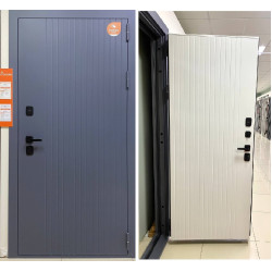 Витязь THERMO | муар серый | Белая шагрень | SV Doors Витязь THERMO | муар серый | Белая шагрень | SV Doors
