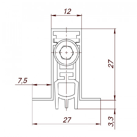 Автоматический порог EASY BLOCK F/820