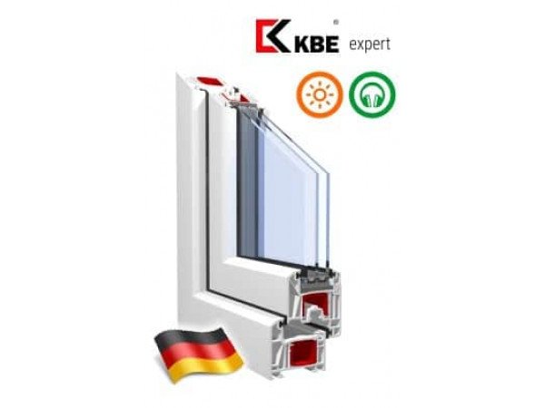 1500х1600 KBE EXPERT 70 (5к.профиль 2к.стек)