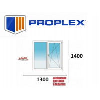 1300х1400 Proplex Basis (3к.профиль 1к.стек) 