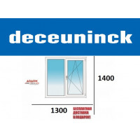 1300х1400 Deceuninck (Декёнинк) (4к.профиль 1к.стек)